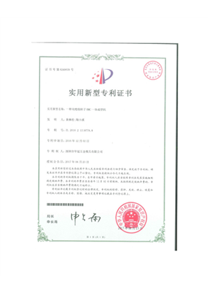 一种双绝缘转子BMC一体成型机